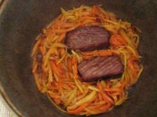 Морковь в казане